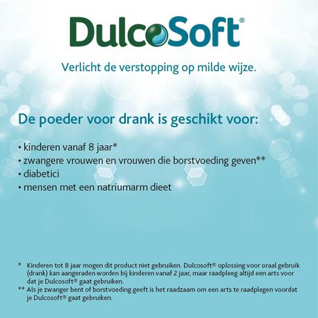 Dulcosoft Poeder Mild Laxeermiddel Oplossing Zakjes 20 stuks