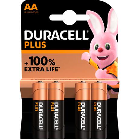 Duracell Batterijen Alkaline Plus AA