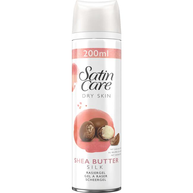 Satin Care Scheergel Droge Huid 200 ML