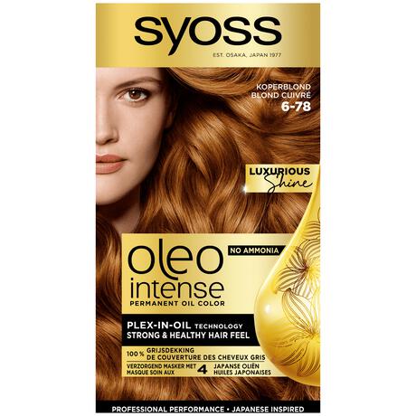 Syoss Oleo Intense 6-78 Koperblond/Blond Cuivré
