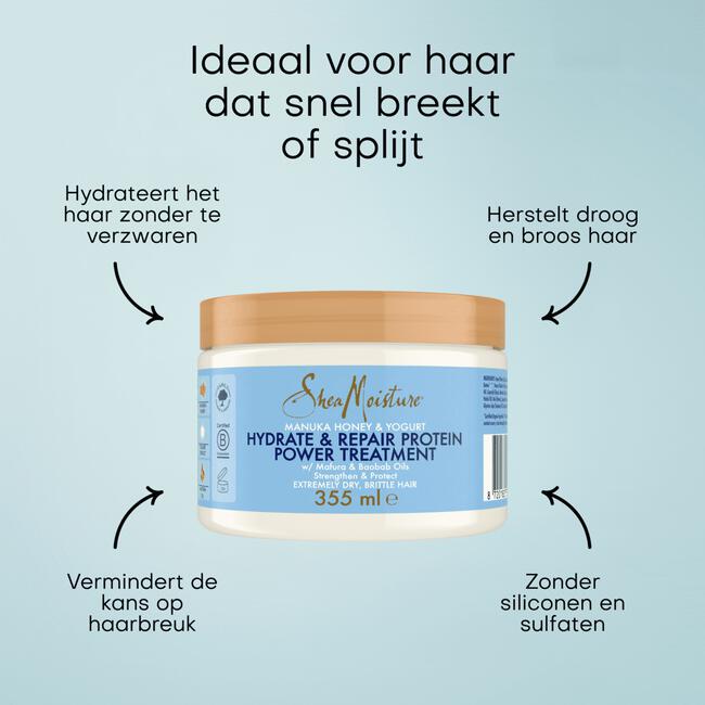 Shea Moisture Manuka Honey Yoghurt Masker 355 ML