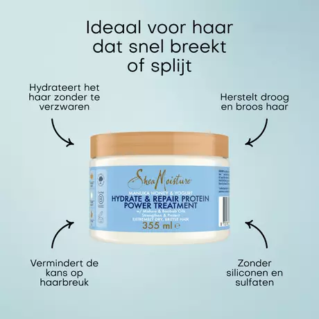 Shea Moisture Manuka Honey Yoghurt Masker 355 ML