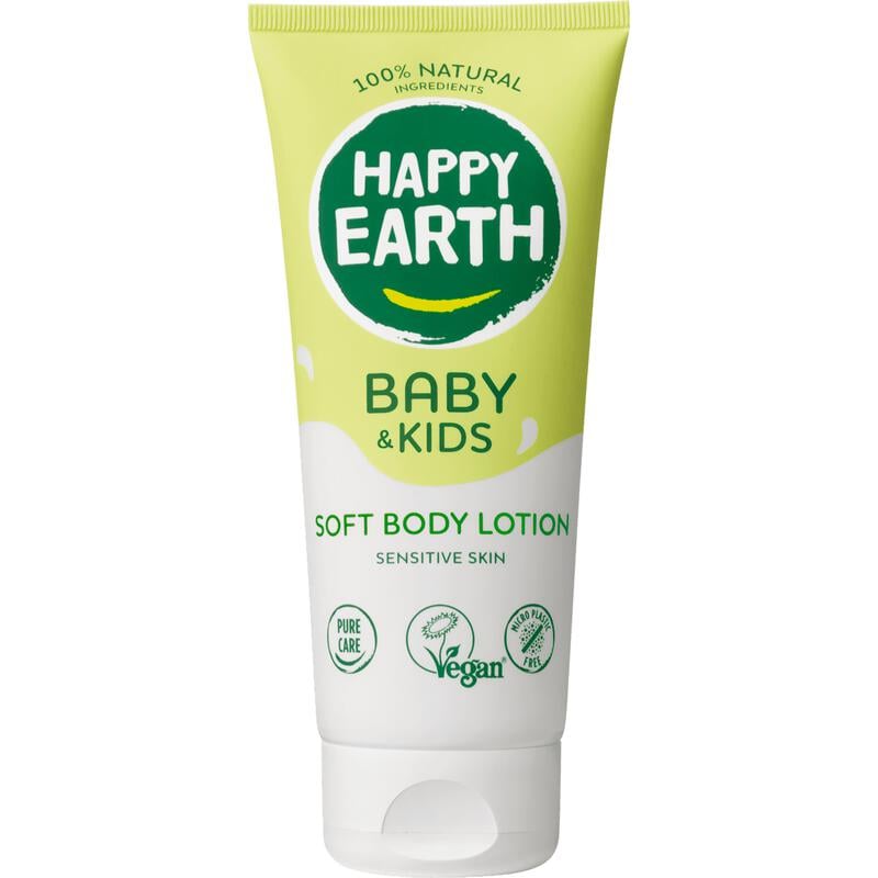 Happy Earth 100% Natuurlijke Baby & Kids Zachte Bodylotion 200 ML