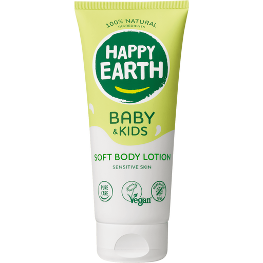Happy Earth 100% Natuurlijke Baby & Kids Zachte Bodylotion 200 ML