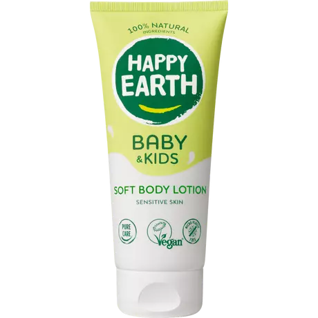 Happy Earth 100% Natuurlijke Baby & Kids Zachte Bodylotion 200 ML