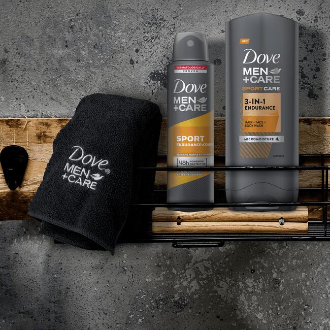 Dove Men+Care Sport Endurance+Comfort Geschenkset 250 ML + 150 ML