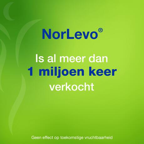 Norlevo Levonorgestrel Morning After Pil 1,5 mg