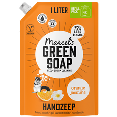 Marcel's Green Soap Handzeep Sinaasappel & Jasmijn Navulling 1000ml