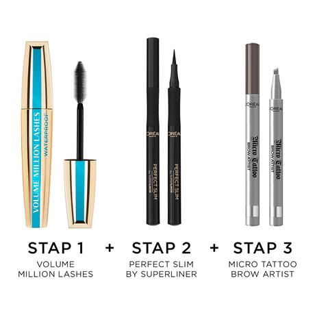 L'Oréal Paris Volume Million Lashes Mascara Classic Zwart Waterproof