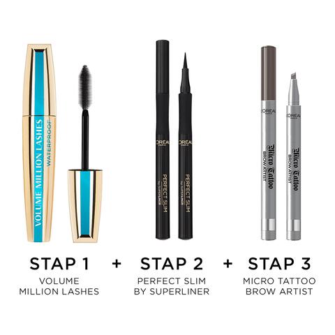 L'Oréal Paris Volume Million Lashes Mascara Classic Zwart Waterproof