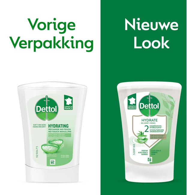 Dettol No Touch Zeepdispenser Met Aloë Vera Handzeep Navulling 250 ML