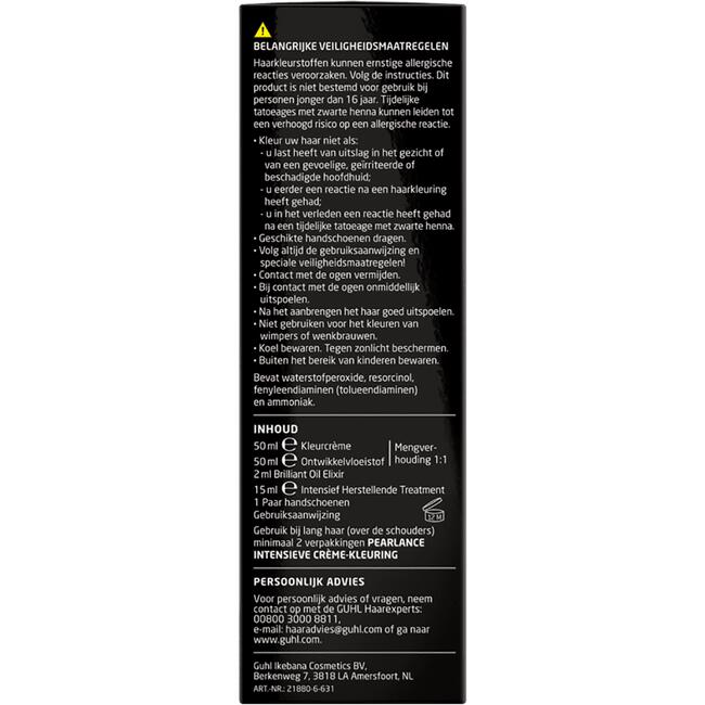 Guhl Pearlance Intensieve Crème-Haarkleuring 40 Middenbruin 2x50 ML