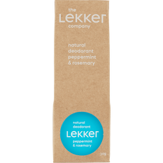 The Lekker Company Pepermunt & Rozemarijn Deodorant Crème