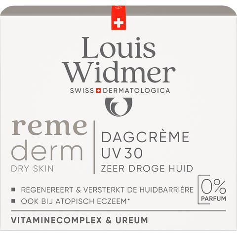 Louis Widmer Remederm Dagcreme SPF30 zonder parfum 50 ML