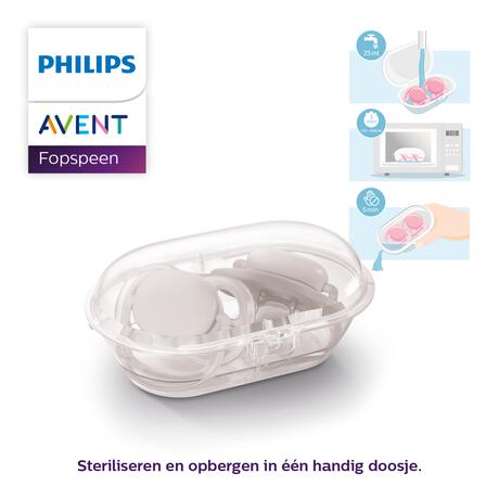 Philips Avent Fopspeen Ultra Air Day 18M+ SCF349/50 2 stuks