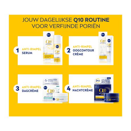 NIVEA Q10 Power Anti-Rimpel Dagcrème Gem/Vet Huid SPF15 50 ML