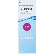 Bausch+Lomb DagLenzen -3,25 (30 stuks)