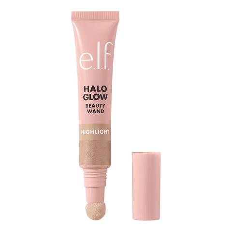 e.l.f. Halo Glow Highlight Beauty Wand Champagne Campaign