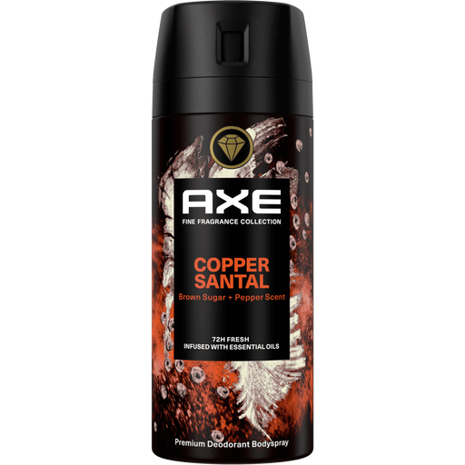 AXE Fine Fragrance Copper Santal Deodorant Bodyspray 150 ML