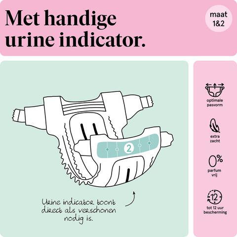 Etos Luiers Mini Maat 2 4-8 kg Mid Pack 48 stuks