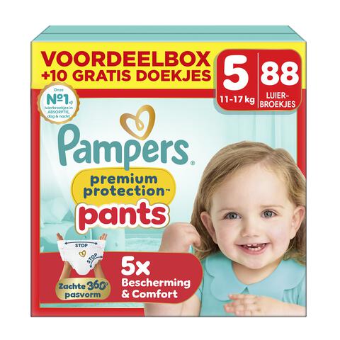Pampers Premium Protection Pants Voordeelbox Luierbroekjes Maat 5 11-17 kg 88 stuks