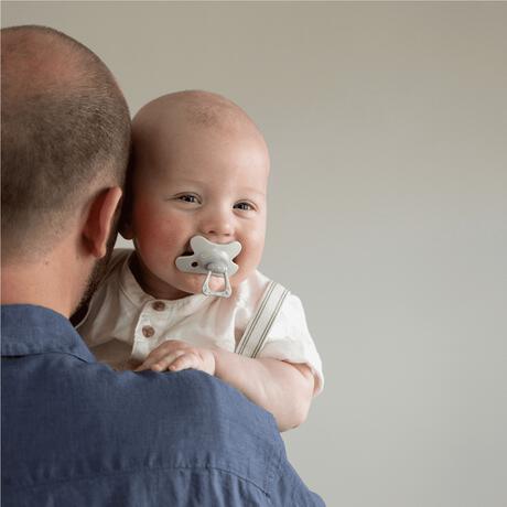 Difrax Fopspeen Natural 6 Maanden Groen BPA-vrij
