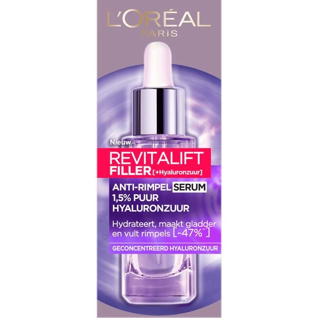 L'Oréal Paris Revitalift Filler 1,5% Hyaluronzuur Serum 30ML