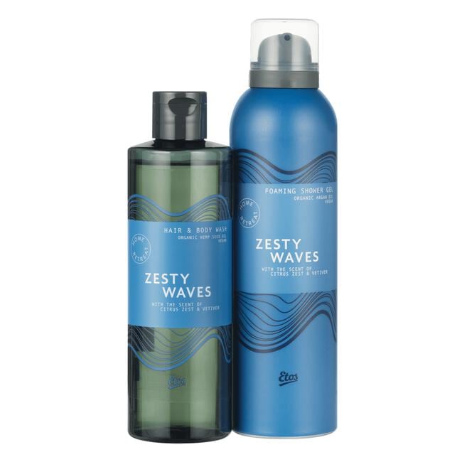 Etos Geschenkset Home Retreat Zesty Waves Man 2-delig