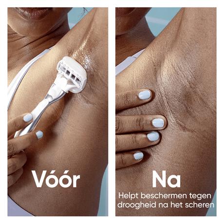 Gillette Venus Pro ComfortGlide Sensitive Scheersysteem 5 Blades + 1 Navulmesjes