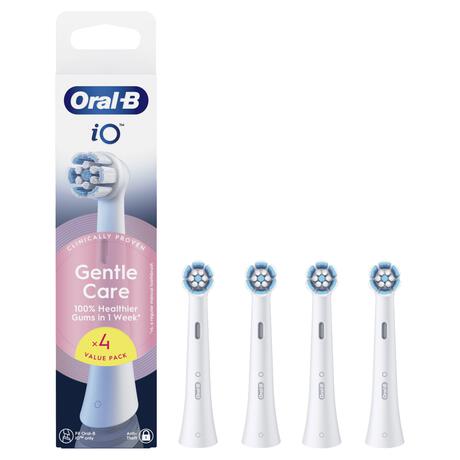 Oral-B iO Gentle Care Opzetborstels Wit 4 Stuks