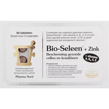 Pharma Nord Bio Seleen Zink Tabletten 90 stuks