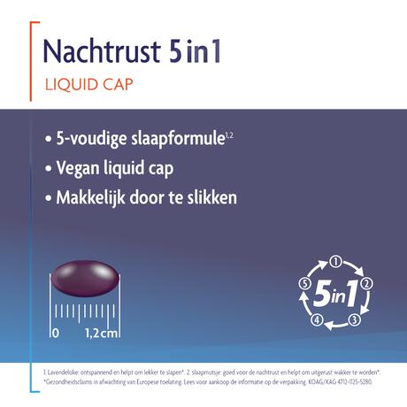 Shiepz Nachtrust 3in1 Liquid Capsules 50 stuks