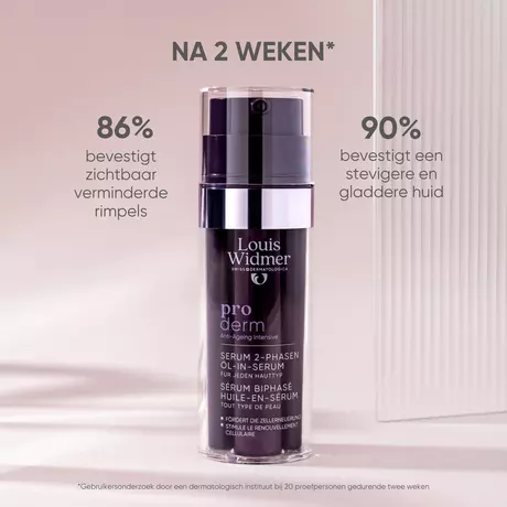 Louis Widmer Proderm Tweefasig Olie-in-Serum Zonder Parfum 35 ML