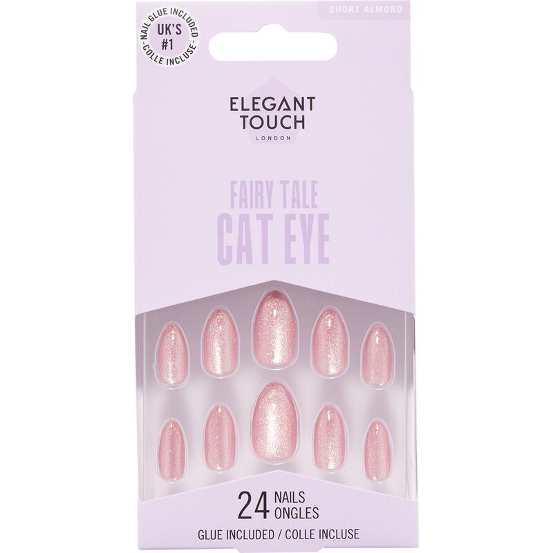 Elegant Touch Cat Eye Aurora Kunstnagels 24 stuks