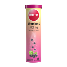 Roter Vitamine C 1000mg Bruistabletten Appel/Zwarte Bes 15 stuks