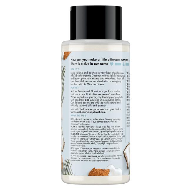 Love Beauty and Planet Volume & Bounty Shampoo 400 ML