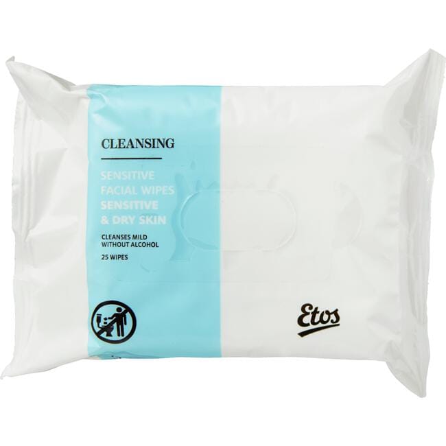 Etos Sensitive Cleansing Wipes