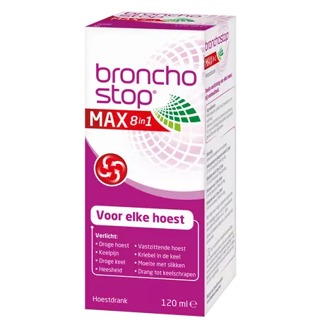 Bronchostop Max 8in1 Hoestdrank 120 ML