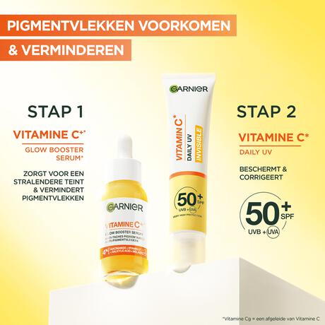 Garnier Vitamine C Daily UV Anti-pigmentvlekken Fluid SPF50 40 ML