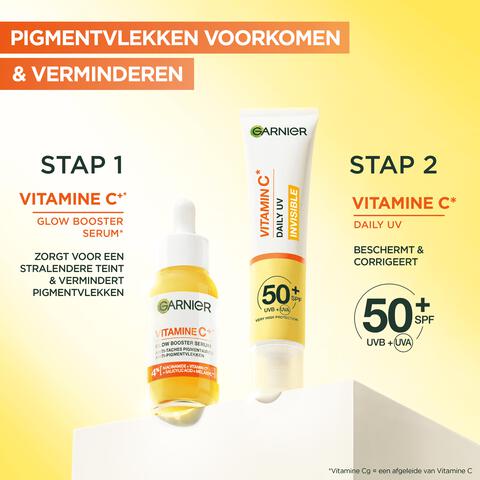 Garnier Vitamine C Daily UV Anti-pigmentvlekken Fluid SPF50 40 ML