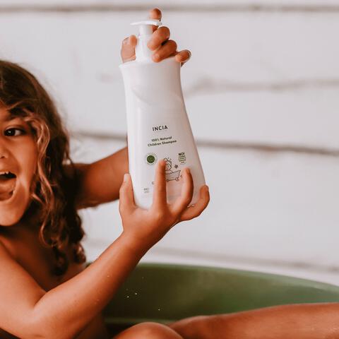 INCIA Natuurlijke Kinder Shampoo - Zonder Sulfaten en Parabenen 350ML