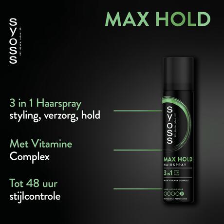 Syoss Max Hold Haarspray Mini 75 ML