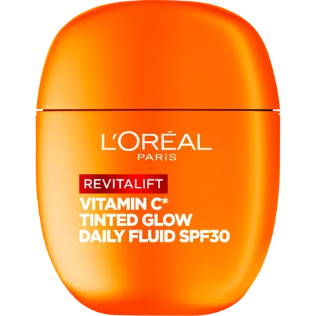L'Oréal Paris Revitalift Daily Fluid SPF 30 Vitamine C* met Tinted Glow 40 ML