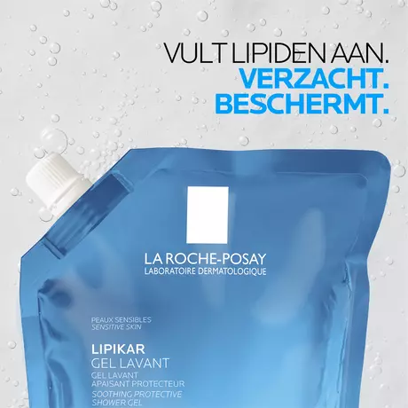 La Roche-Posay Lipikar Wasgel Gevoelige Huid Navulling 400 ML