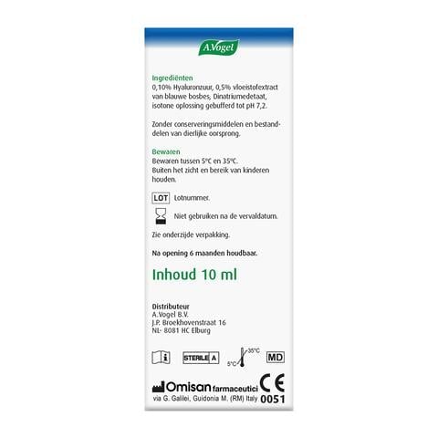 A. Vogel oogdruppels vermoeide ogen 10ml