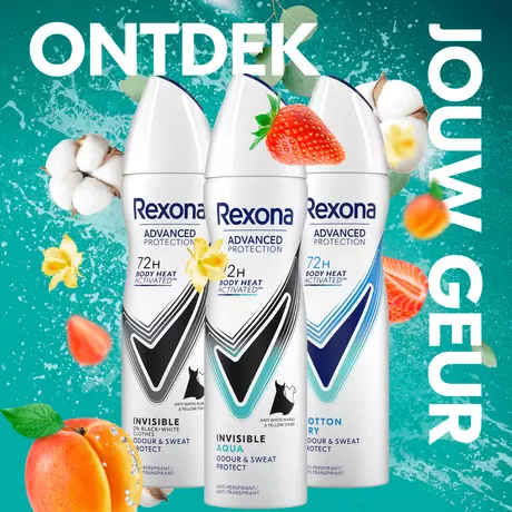 Rexona Woman Advanced Protection Invisible Aqua Deodorant Spray 150 ML