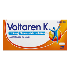 Voltaren K 12,5 MG Pijnstiller Filmomhulde Tabletten Diclofenac-Kalium 20 stuks