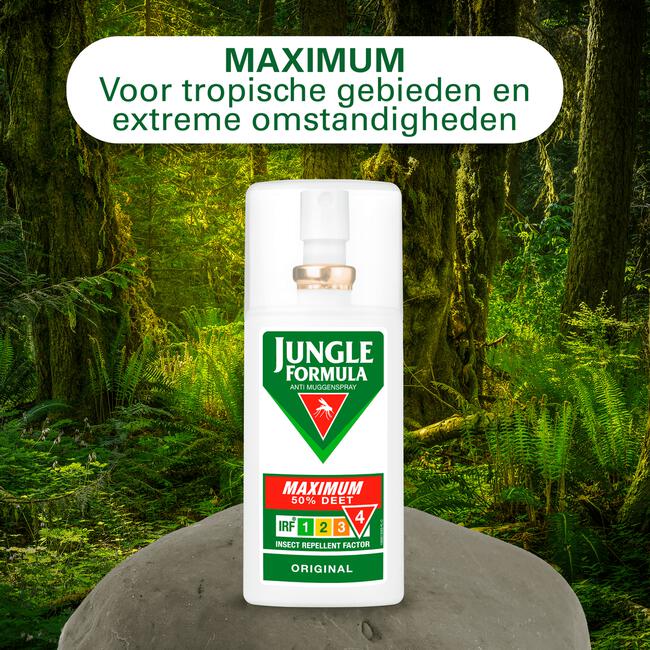 Jungle Formula Anti Muggenspray Maximum 50% DEET 75 ML