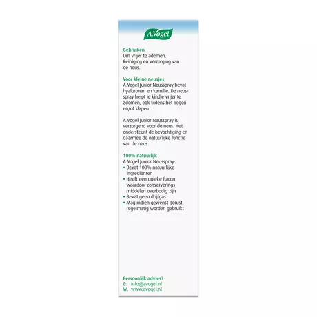 A.Vogel Neusspray Junior bij Verstopte Kinderneusjes Spray 15 ML