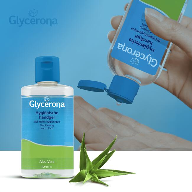 Glycerona Hygiënische Aloë Vera Handgel 100 ML